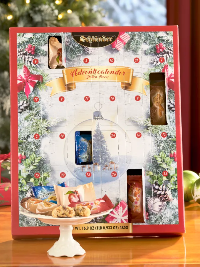 German Mini-Stollen Advent Calendar
