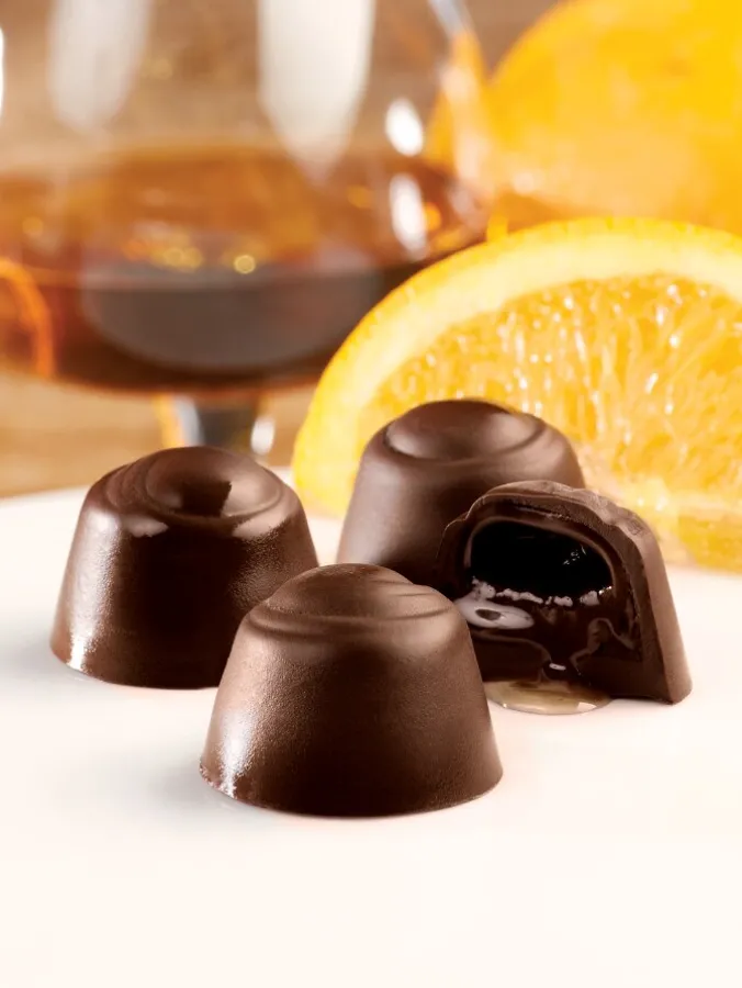German Orange Liqueur Dark Chocolate Cordials