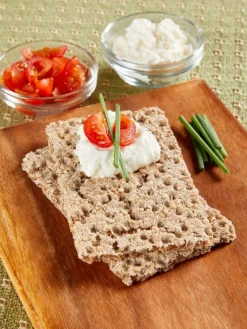 German Whole Grain Cracker Crispbread, Set of 3