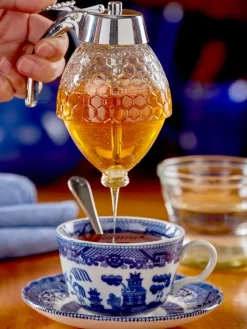Glass Honey Dispenser and Warmer