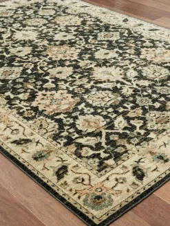 Glastonbury Border Print Area Rug
