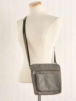 Go Everywhere RFID-Blocking Nylon Crossbody Bag