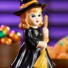Good Witch Halloween Ceramic Figurine