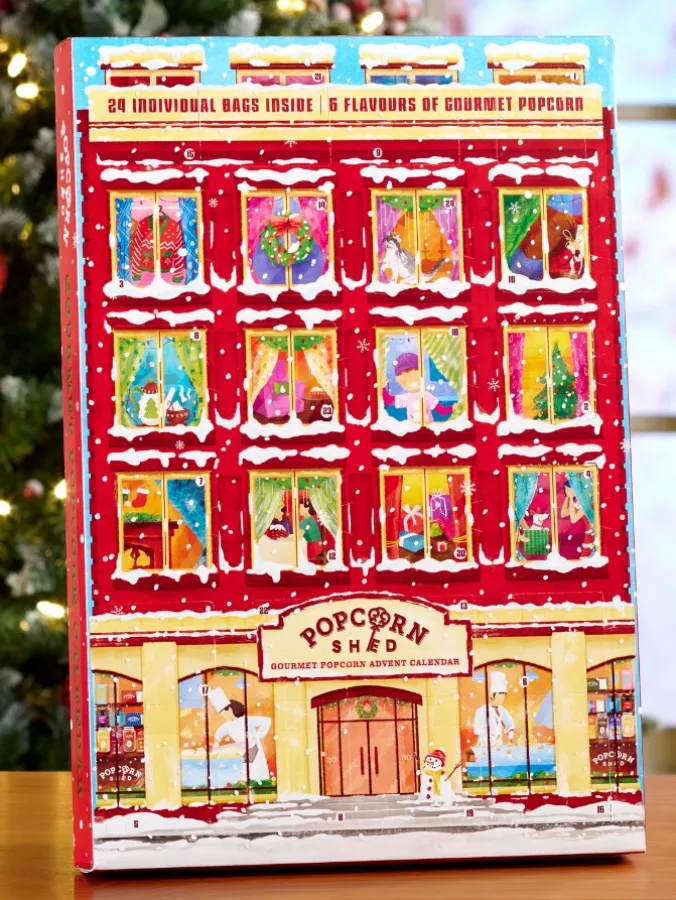 Gourmet Popcorn Christmas Advent Calendar