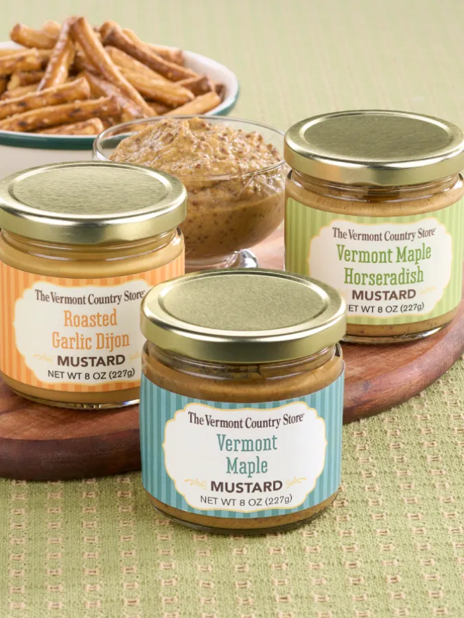 Gourmet Vermont Mustard Collection, Any 2 Jars