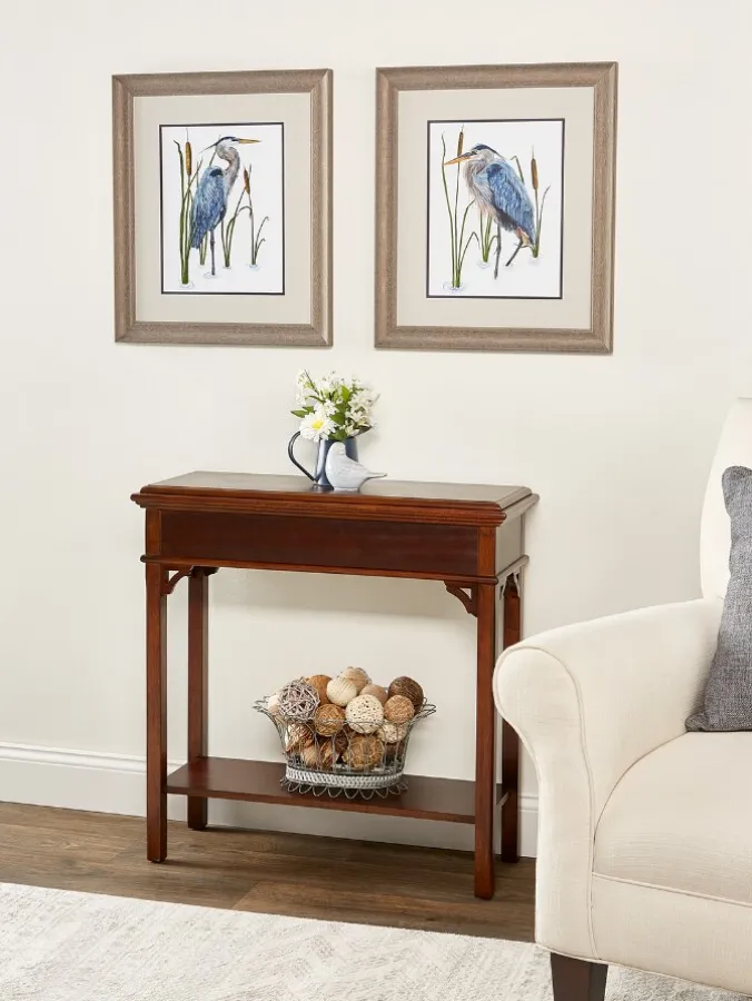Great Blue Heron Art Print, Set of 2