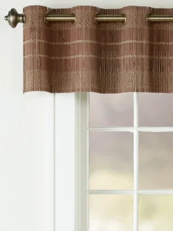 Grommet Top Bamboo Valance