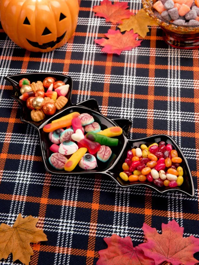 Halloween Bat Candy Dish