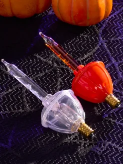 Halloween Bubble Light Replacement Bulb, Set of 2