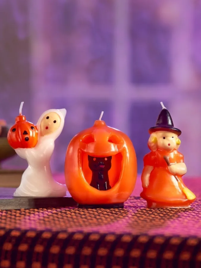 Halloween Candle Trio