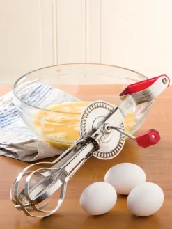 Hand-Crank Manual Egg Beater