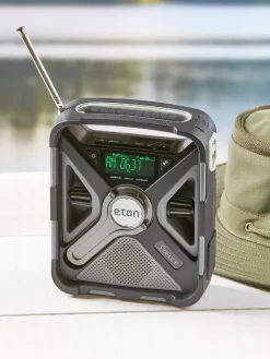 Hand-Crank Weather Radio