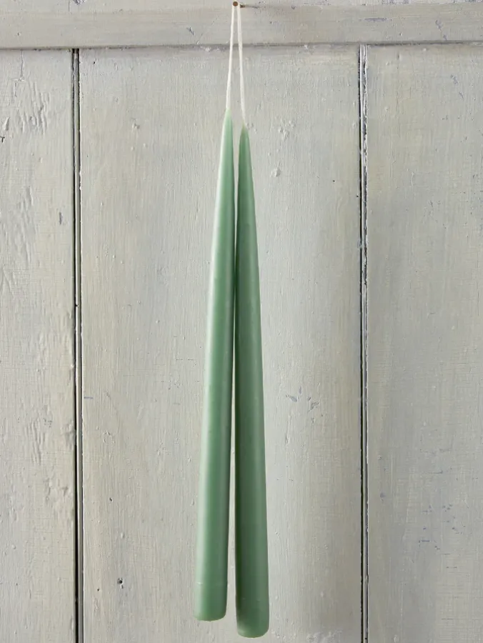 Hand-Dipped 13-Inch Taper Candles, 3 Pairs