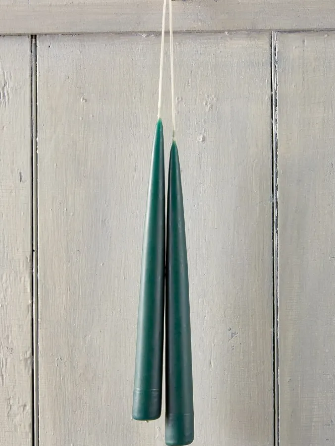 Hand-Dipped 9 Inch Taper Candles, 3 Pairs