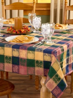 Harvest Jacquard Tablecloth