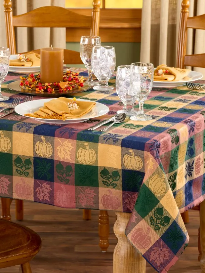 Harvest Jacquard Tablecloth