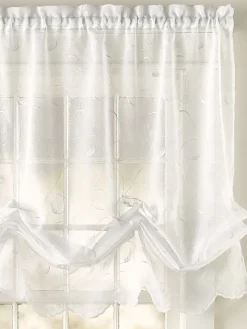Hathaway Sheers Rod Pocket Balloon Panel by Country Curtains®