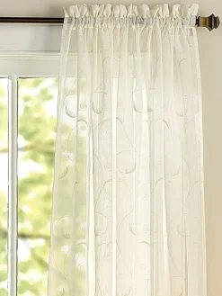 Hathaway Sheers Rod Pocket Panel by Country Curtains®