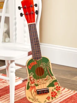 Hawaiian Wooden Ukulele Music Set