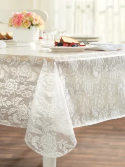 Heavy-Duty Print Oilcloth Tablecloth
