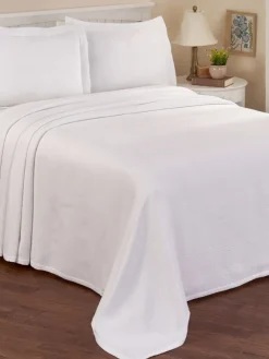 Heritage Cotton Matelasse Bedspread or Pillow Sham