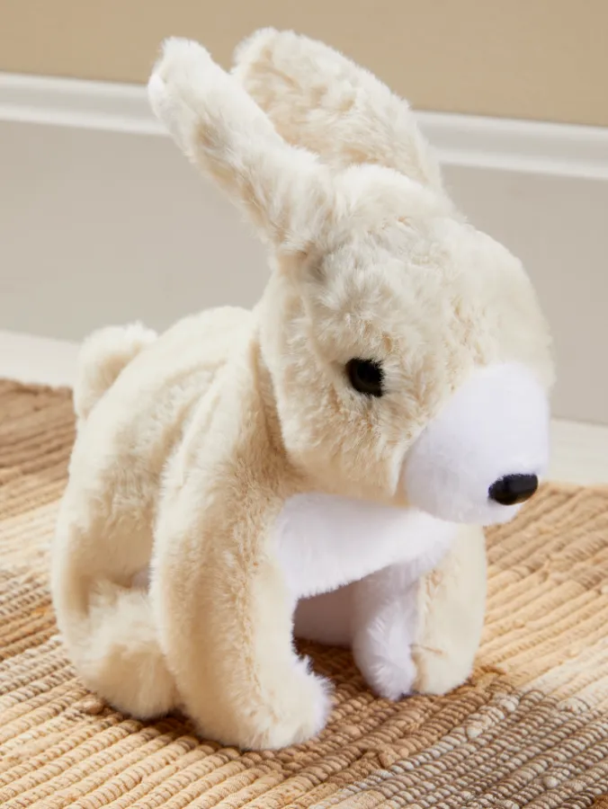 Hoppy Battery-Operated Toy Bunny