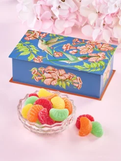 Hummingbird Tin With Assorted Fruit Jellies