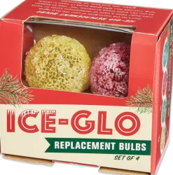 Ice-Glo Multicolor Replacement Bulbs, Box of Four