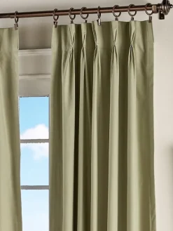 Insulated Lined 96 Inch Pinch Pleat Curtains