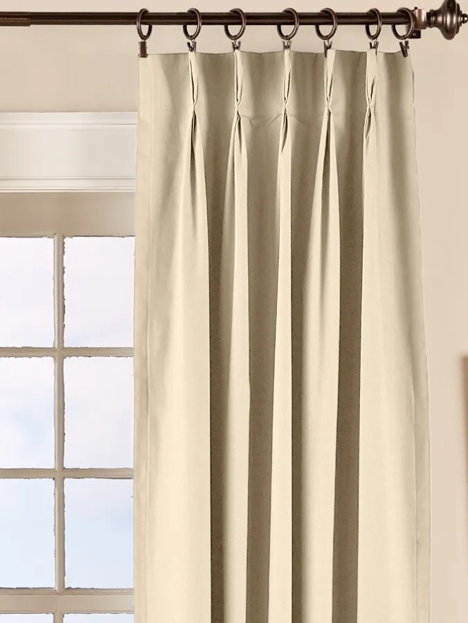 Insulated Lined 72 Inch Pinch Pleat Curtains