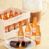 Irish Coffee and Whiskey Filled Chocolate Bottles