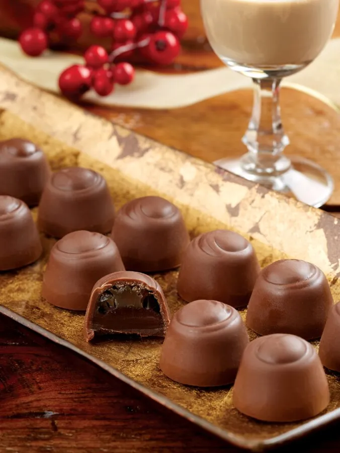 Irish Cream and Whiskey Milk Chocolates, 2 Boxes
