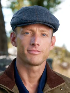Irish Wool Tweed Vintage Cap