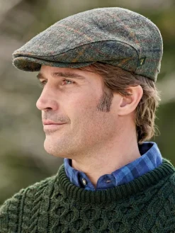 Irish Wool Tweed Vintage Cap