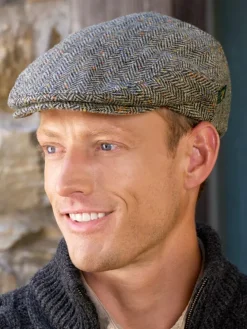 Irish Wool Tweed Vintage Cap