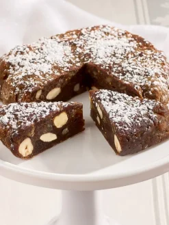 Italian Hazelnut and Fig Panforte