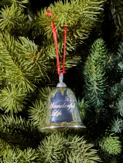 It's a Wonderful Life Engraved Christmas Bell