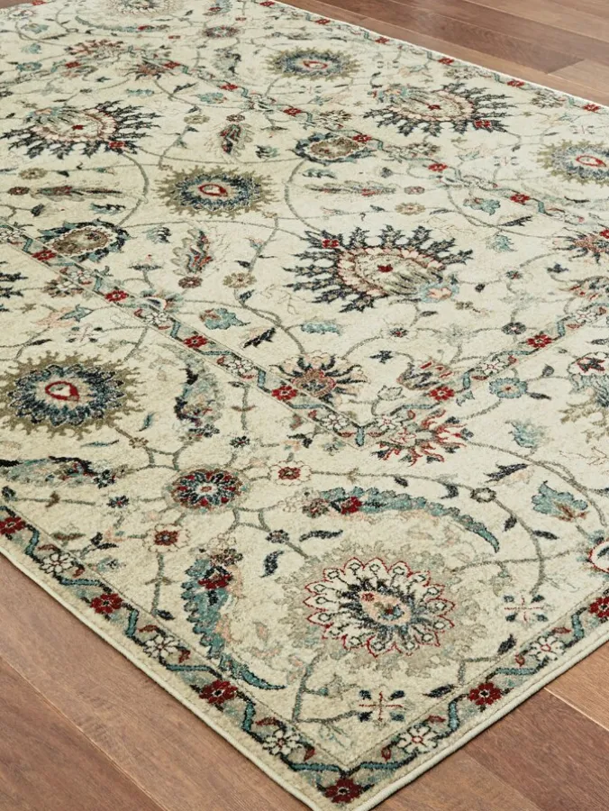Ivory Rockingham Heirloom Area Rug