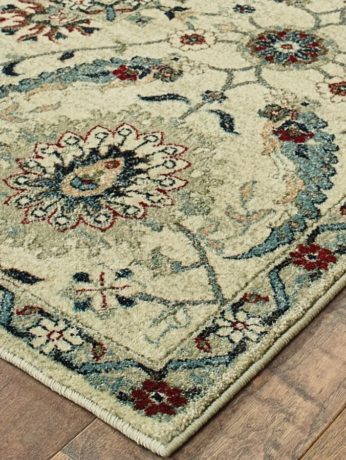 Ivory Rockingham Heirloom Area Rug