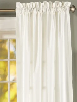 Jane's Plain and Simple Rod Pocket Curtains by Country Curtains®