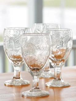 Jelly Glass, Set of 4 Goblet Glasses