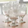 Jelly Glass, Set of 4 Water Glasses