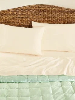 Jersey Knit Cotton Sheet Set