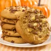 Jumbo Pumpkin Spice White Chocolate Chip Cookies by Mildred's Baked Goods, 6 Cookies