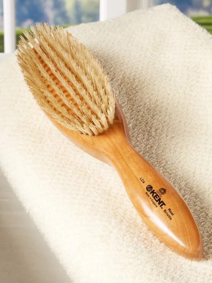 Kent Boar-Bristle Oval Hair Brush