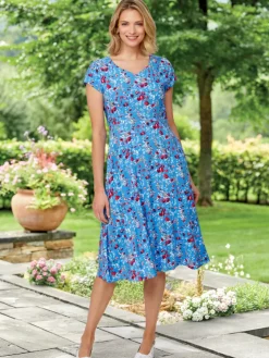 Lanz Floral Elegance Dress