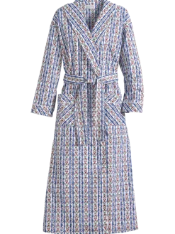 Lanz Tyrolean Flannel Wrap Robe