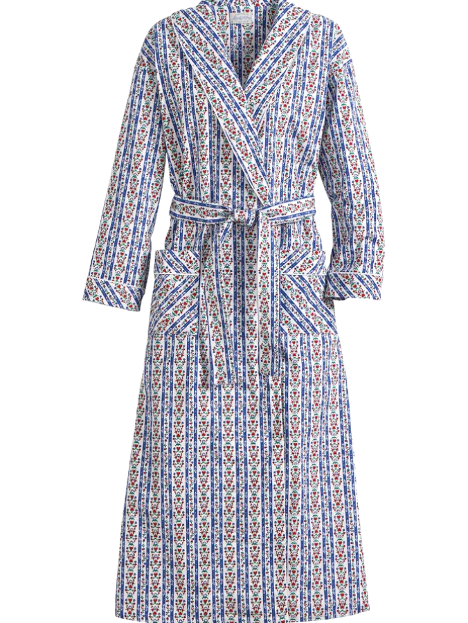 Lanz Tyrolean Flannel Wrap Robe