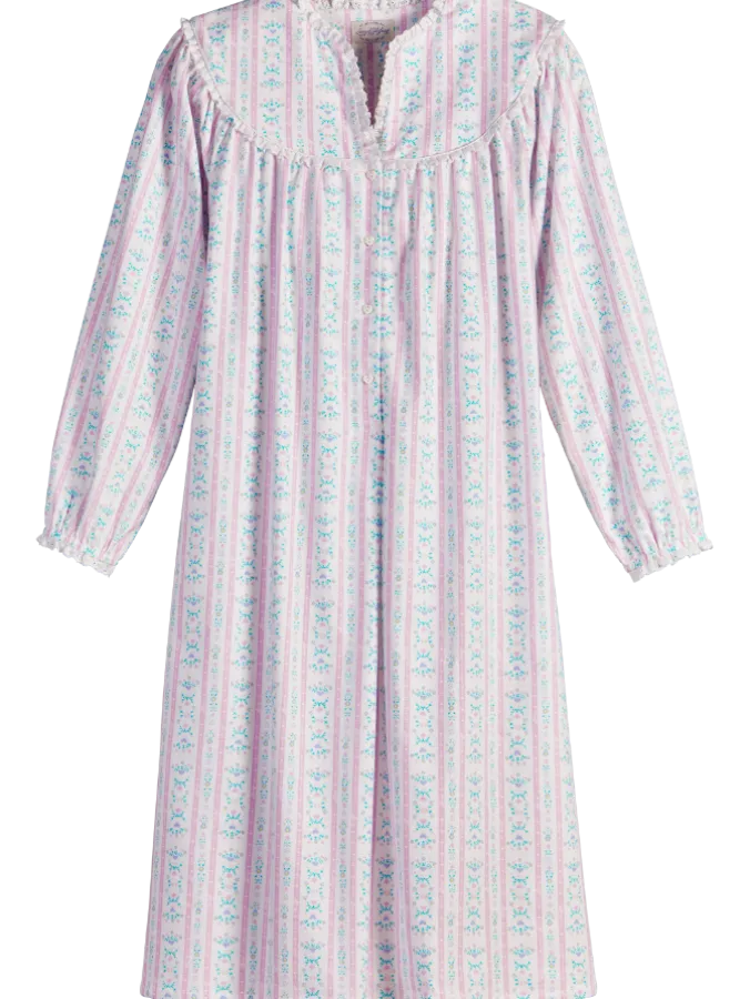 Lanz Tyrolean 44 Inch Flannel Nightgown