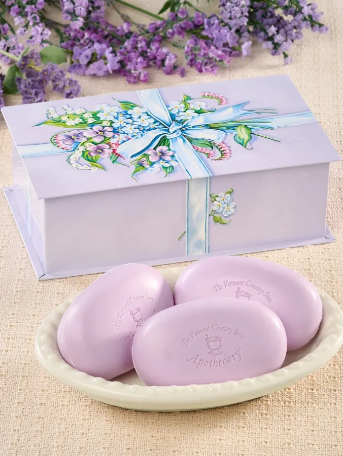 Lavender Love Lavender Soap Gift Tin